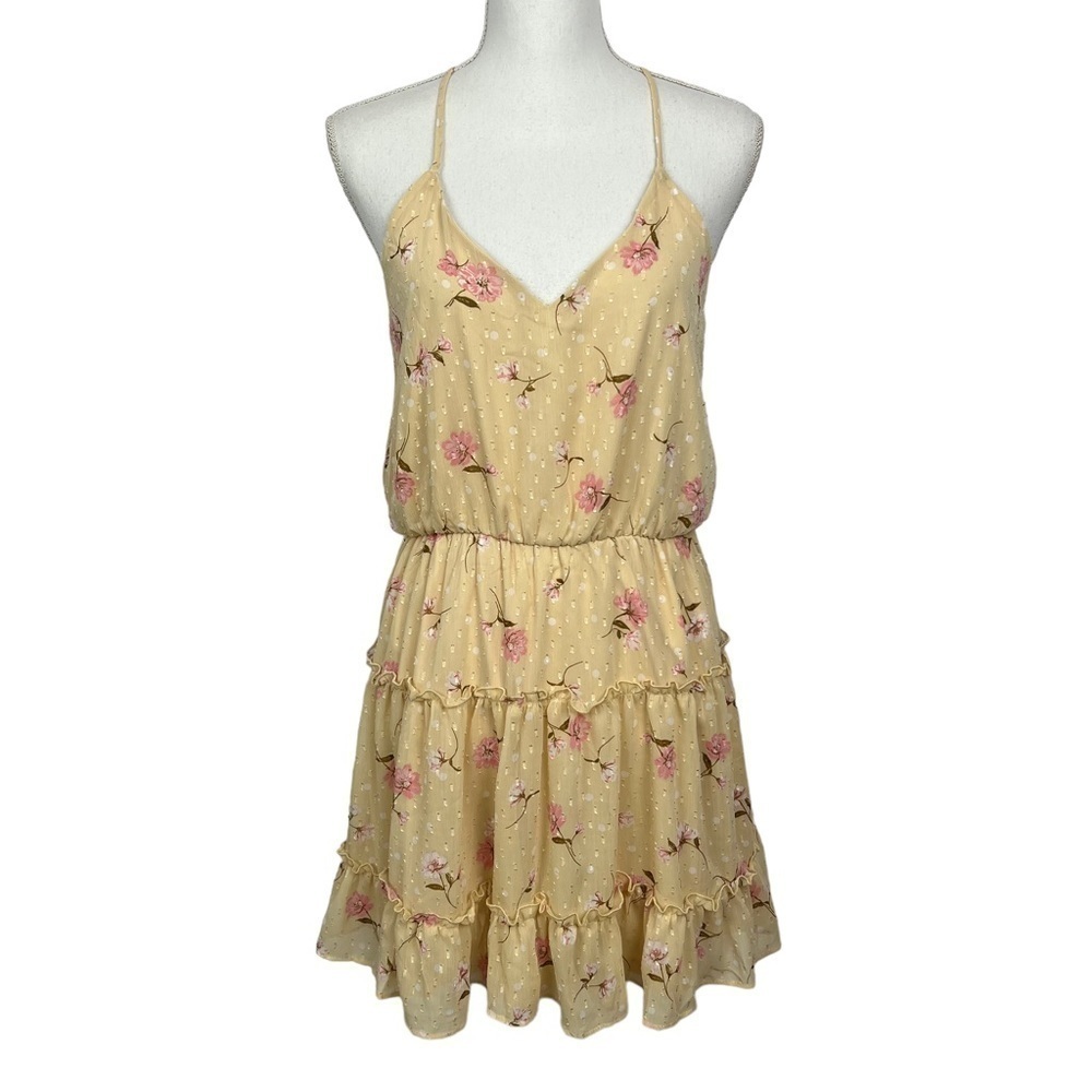 NWT FADED FLORAL Boutique Women’s Sundress Sz Small Peasant Boho Hippie